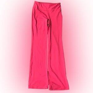 Athleta Vibrant Pink Flared Leggings